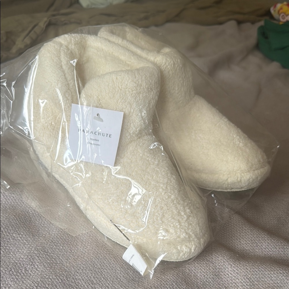 Parachute Cream Slippers